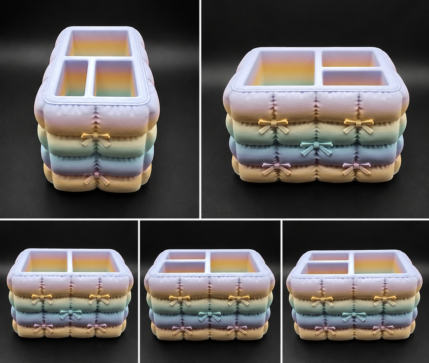 3D Printed Multi-Compartment Organizer