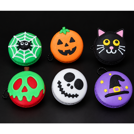 Spooky Macaron Fidget Clickers