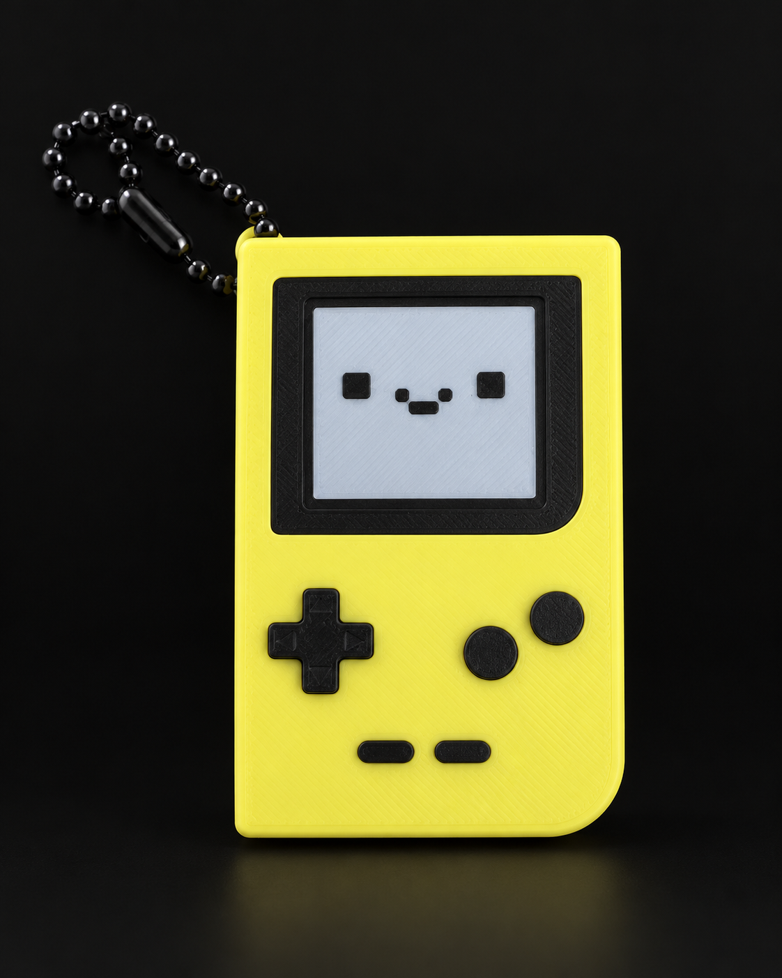 Retro Pocket Console Fidget Clicker Keychain