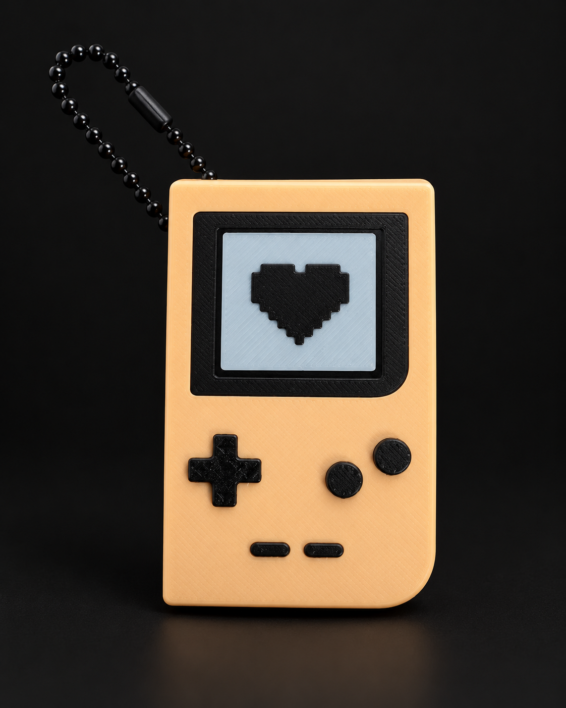 Retro Pocket Console Fidget Clicker Keychain