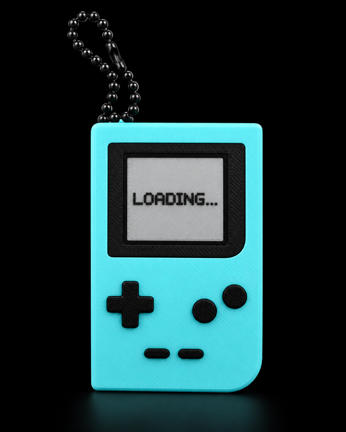 Retro Pocket Console Fidget Clicker Keychain