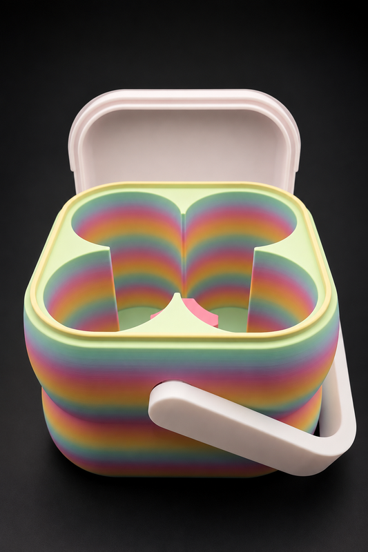 3D Printed 4-Can Mini Cooler