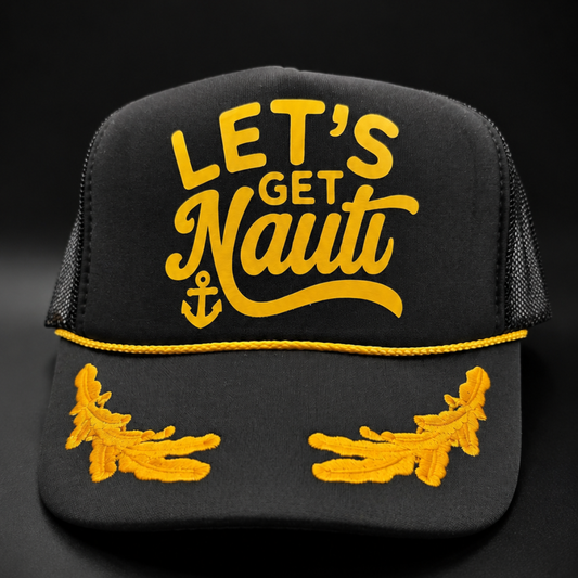 Let’s Get Nauti Foam Snapback Hat