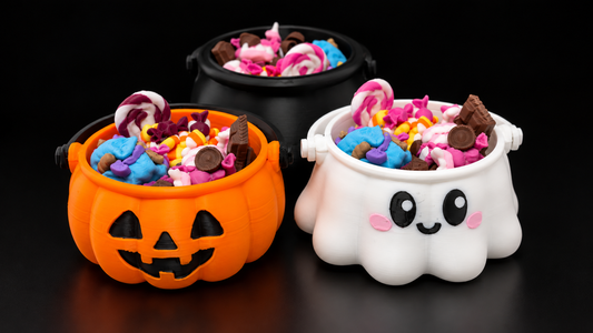 Trick or Treat Candy Clicker Buckets
